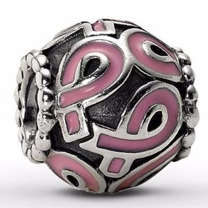 RETIRED Pandora Breast Cancer Awareness Ribbon